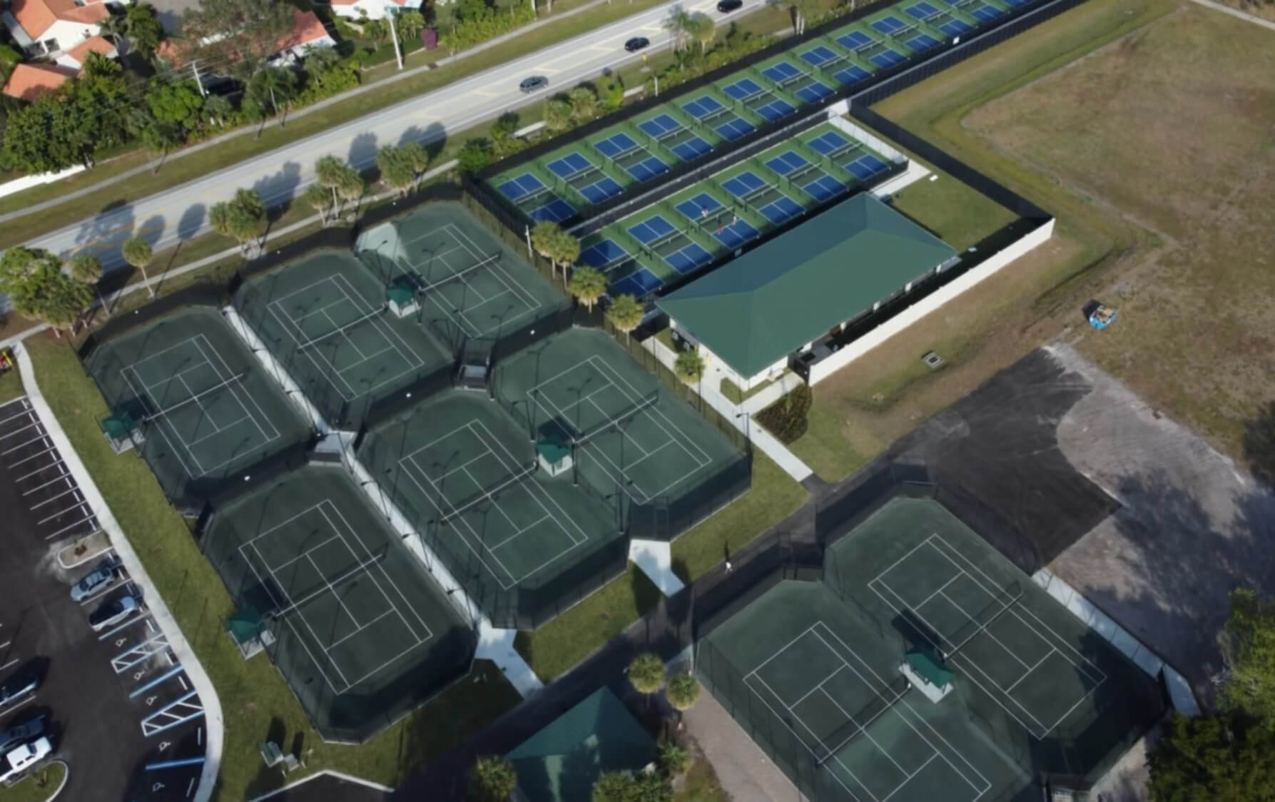 Pelican Bay pickleball facility