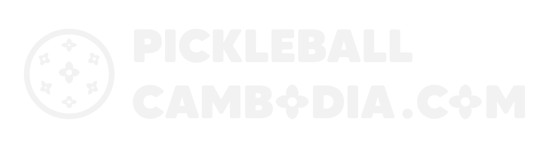 Pickleball Cambodia logo